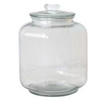 Pot de stockage en verre extra large de 5kg, récipient de brassage moderne de qualité alimentaire, étanche aux insectes et à l'humidité, pour la farine de riz en cuisine