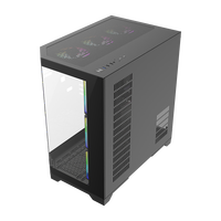 GAMEMAX-HYPE-A Mid Tower ATX Gaming PC Case with 3-Piece Glass Panels OEM/ODM in Stock