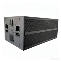 Subwoofer actif 9006AS 2x18 pouces 1600W, haut-parleur de basses, système audio DJ, double subwoofer 18 pouces