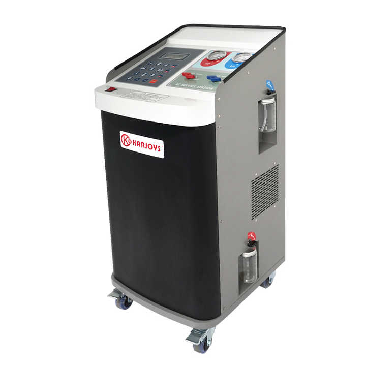 Semi Operated AC air Conditioner Refrigerant Recovery Machine Gas ...