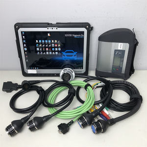 Outil de diagnostic automobile MB star C4 DOIP, fonction de diagnostic automobile, MB C4 SD Connect DTS Vediamo pour B-E-N-Z, outil de diagnostic pour camions, tablette CF33 - Product Image 1