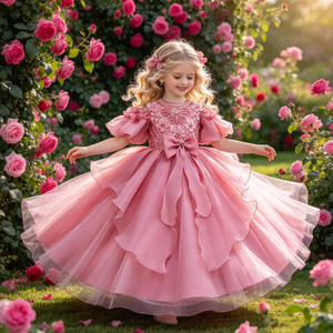Abiti Lunghi per Ragazze Adolescenti, <span class=keywords><strong>Costumi</strong></span> <span class=keywords><strong>da</strong></span> <span class=keywords><strong>Principessa</strong></span> per Feste di Compleanno, Vestiti <span class=keywords><strong>da</strong></span> Damigella - Product Image 3