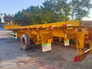 Semirremolque Esqueleto de Acero Inoxidable de 40 Pies, Personalizado, con Suspensión Mecánica/de Aire, Capacidad de Carga >30000 kg, Fabricante - Product Image 3