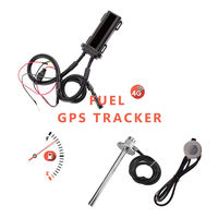 Pelacak GPS 4G dengan Sensor Bahan Bakar untuk Truk Memantau Volume Tangki Bahan Bakar Secara Real-Time dari Jarak Jauh