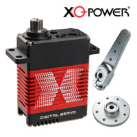Moteur sans balais XQ POWER XQ-S9150D 180 kg 16,8 V à très haute tension, engrenage en acier, aluminium CNC, servo robotique robuste pour UAV