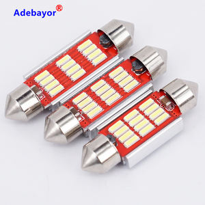 Lumière de voiture Led Festoon 4014, 31mm, 36mm, 39mm, 41mm, Auto C5w, éclairage intérieur de lecture led, ampoules de licence, systèmes d'éclairage automobile - Product Image 3