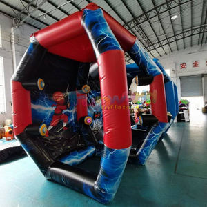 Juego interactivo de luces IPS de batalla ninja inflable para fiestas y eventos al aire libre, juegos deportivos inflables - Product Image 2