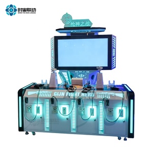 Game <span class=keywords><strong>City</strong></span> consola de juegos interactiva 65 pulgadas <span class=keywords><strong>super</strong></span> display Gun shooting real Touch VR experience Hall Planning fabricantes - Product Image 4