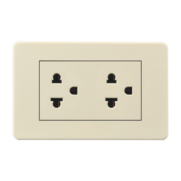 VNX 118 Series Beige Hot Sale Modern New Designed Home Electric Light Wall Switch and Socket