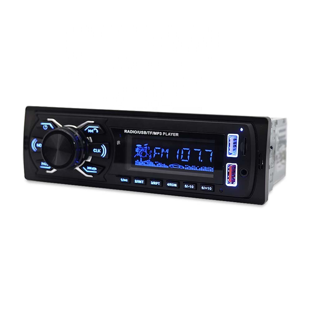 Precio bajo venta al por mayor 1DIN Bluetooth diente FM Transmisor coche estéreo reproductor de música MP3 coche reproductor de audio