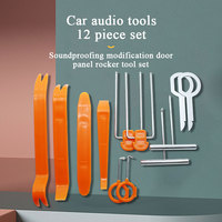 Outils de réparation de voiture Super Auto 12 pièces ensemble garniture Radio Audio porte Clip panneau assemblage et démontage Kits pour outils de réparation de voiture