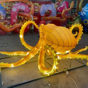 CCSK32 Levensgrote Festival Decoratie Lantaarn Dier Octopus Lantaarn Licht Voor Park