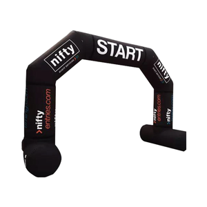 <span class=keywords><strong>Immobilier</strong></span> gonflable portatif durable de construction de voûte de publicité extérieure pour le début de ligne d'arrivée de sports distingué - Product Image 4
