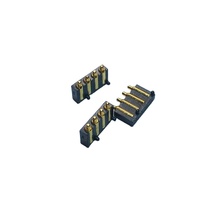 Connecteur Pogo Pin XIANKUN de qualité supérieure à 4 broches en laiton plaqué or pour PCB, tension nominale 12V 3A