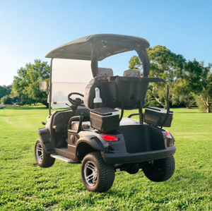 Cheap Chinese 2 Seater 72V Mini Golf Carts Push Cart for <b>Security</b> Patrol - Product Image 3