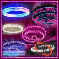 Enseigne publicitaire lumineuse en néon acrylique avec design circulaire suspendu pour bar et salle de billard, personnalisable
