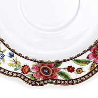 NOUVELLE ASSIETTE EN PORCELAINE FINE DE 7,5 POUCES