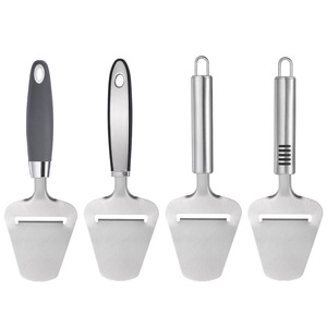 Ensemble de spatules à fromage en acier inoxydable avec trancheuse et râpe, outil de cuisine pour couper le fromage, qualité alimentaire durable - Product Image 3