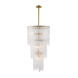 Lustre en verre de Murano de style industriel vintage pour salon, lustres et suspensions noirs pour villa - Product Image 5