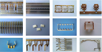 Couvertures de fente PCI en métal anti-poussière avec trous de dissipation thermique Traitement de la tôle estampée pour les fentes d'extension de boîtier PC