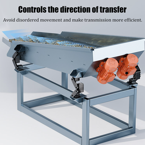 Hot bán tuyến tính rung screener lá STEM tách máy rung tuyến tính Feeder miễn phí dao động chuyển động mùa xuân hỗ trợ - Product Image 2