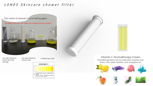 หัวกรองฝักบัวคาร์บอนกัมมันต์พลาสติกใหม่ กำจัดคลอรีน น้ำกระด้าง เป็นมิตรกับสิ่งแวดล้อม ใช้ในห้องน้ำ 1 ขั้นตอน - Product Image 5