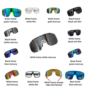 Lunettes <span class=keywords><strong>de</strong></span> soleil <span class=keywords><strong>de</strong></span> sport d'extérieur JW-1208 pour hommes et femmes, design coupe-vent en forme d'œuf pour le cyclisme, l'alpinisme et le <span class=keywords><strong>ski</strong></span> - Product Image 6