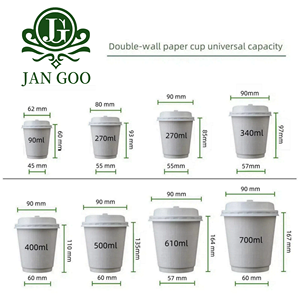 <b>Disposable</b> Single Wall White Paper Hot Coffee <b>Cup</b> PP Lid Customizable Logo Eco-friendly Waterproof Food Grade for Hot Drinks - Product Image 6
