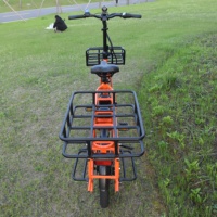 Vélo cargo électrique avec moteur central Bafang 250W 500W M600