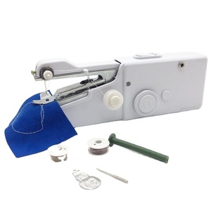Machine à coudre portable mini manuelle pour sacs et chaussures, avec batterie au lithium, petite machine à coudre domestique avec accessoires - Product Image 1