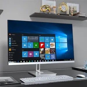 كمبيوتر الألعاب 23.8 بوصة 21.5 بوصة AIO PC I3 I5 I7 كمبيوتر سطح المكتب الكل في واحد OEM Computadores De Mesa