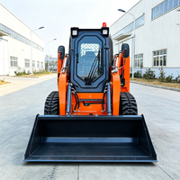 Chargeuse compacte sur pneus diesel 23 kW 25 CV du fabricant, 0,14 m³ pour équipement de préhension