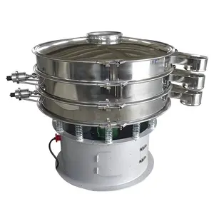 FBD Professional Rice Bran Vibrating Screen Sifter Vibration Sieve Shaker Rotary Food Fine Pvc Powder Ultrasonic Sieving Machine