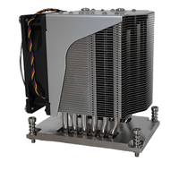 Serveur COOLSERVER T42 4U, processeur AMD SP6, dissipateur thermique, 6 caloducs, fond en cuivre pour serveur 4U, nouveau ventilateur de processeur