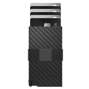 Credit Arm ID <b>Mens</b> Slim Metal Business Credit ID <b>Card</b> Holder <b>Wallet</b> - Product Image 1