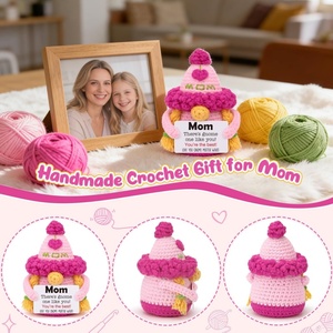 Regalos Lindos para el Día de <span class=keywords><strong>la</strong></span> Madre de Parte de Hija o Hijo, Gnomo de Ganchillo, Regalo de Cumpleaños para Mamá, <span class=keywords><strong>Te</strong></span> Quiero - Product Image 4