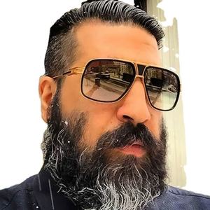 Gafas de Sol Steampunk Metálicas Retro de Moda para Hombre y Mujer, Gafas de Sol Vintage con Protección UV400 para Hombre - Product Image 1