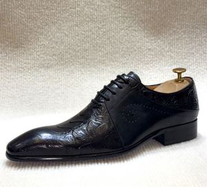 Zapatos Formales de Cuero de Alta Calidad para Hombre, Estilo Caballero, para Negocios y Bodas, Producto Popular, Aumenta la Estatura, Otoño - Product Image 6