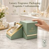 Boîte à rabat personnalisée avec logo, boîte cadeau pliante, emballage de luxe pour bougies, emballage de parfum, support en carton ondulé