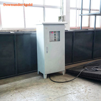 Trommel mobile pour l'or facile à utiliser, installation de lavage d'or à grande échelle avec égouttoir, antirouille, pour le traitement des minerais hautement visqueux