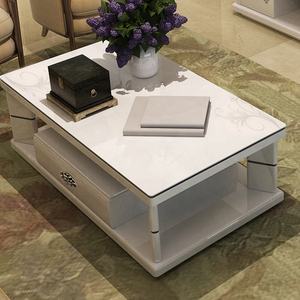 Table de salle <span class=keywords><strong>à</strong></span> manger en verre avec base en marbre, design en bambou central, style football, coiffeuse, table <span class=keywords><strong>à</strong></span> café, sculpture blanche - Product Image 5