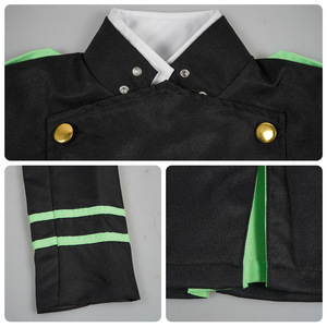 Costume de cosplay Shinoa Hiiragi, ensemble uniforme de l'armée impériale des démons, tenue de jeu de rôle anime, printemps 2024 - Product Image 3