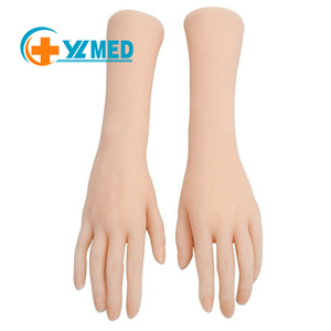 Modèle de main en silicone pour femme, accessoires de présentation pour la science médicale et la bijouterie, modèle de main pour <span class=keywords><strong>manucure</strong></span>, modèle de main humaine - Product Image 2