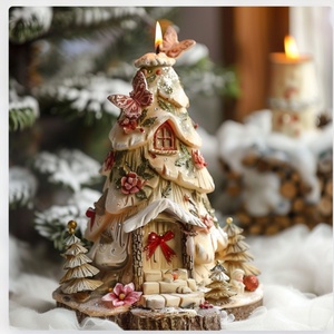 Moldes de Silicona Ecológicos para Velas, Decoraciones Navideñas Personalizadas, Hechas a Mano - Product Image 5