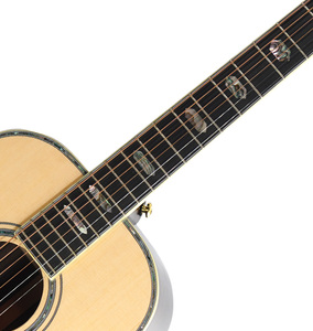 Marca Pick-up de alta calidad ébano negro África Jazz maleta Guitarra <span class=keywords><strong>Squier</strong></span> Mollo HO-63 guitarra acústica cuerpo de caoba - Product Image 1