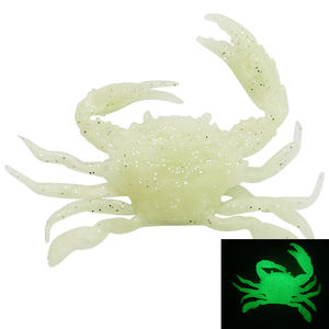 Newbility-vente en gros, <span class=keywords><strong>leurre</strong></span> de pêche en plastique souple lumineux artificiel en forme de <span class=keywords><strong>crabe</strong></span>, eau salée, 12cm, 34g - Product Image 4