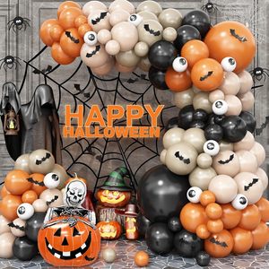 Kit d'arche de ballons Jour des Morts en latex coloré, crâne Dia De Los Muertos, BOO, Halloween, en aluminium, pour décoration d'autel de carnaval mexicain - Product Image 2