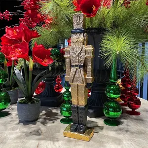 Coffret cadeau de noël, artisanat d'intérieur, grands ornements, 21 pièces, soldat <span class=keywords><strong>casse</strong></span>-<span class=keywords><strong>noisette</strong></span> pour Table - Product Image 2