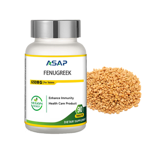 Comprimé d'extrait de graines de fenugrec prix personnalisé supplément nutritionnel à base de plantes comprimés de graines de fenugrec - Product Image 2