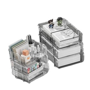 Greenside Acrylic Xếp Chồng Máy Tính Để Bàn Thư Giấy Khay Tổ Chức Thiết Lập Thư Chủ Và Tập Tin Thư Mục Giá - Product Image 6